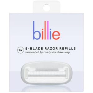 Billie 5-Blade Razor Refills 4 Count.