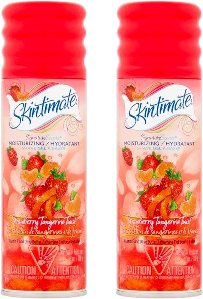 Skintimate Shave Gel for Women, Strawberry Tangerine Twist, 7 Ounce
