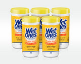 Wet Ones Antibacterial Hand Wipes Canister - Tropical Splash Pack