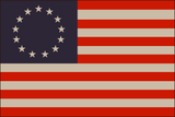 Fly Your Betsy For Florence - 3x5' Nylon Betsy Ross Flag