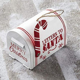 Letters to Santa Oversized Iron Mail Box Christmas Tree Ornament