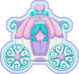 Borders Unlimited Princess Camryn Memory Foam Children's Bathroom Mat, Multicolor