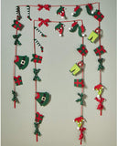 ginsengstone Christmas Elf Tree Decorating Kit - 2 Pc Elf Garland Strands