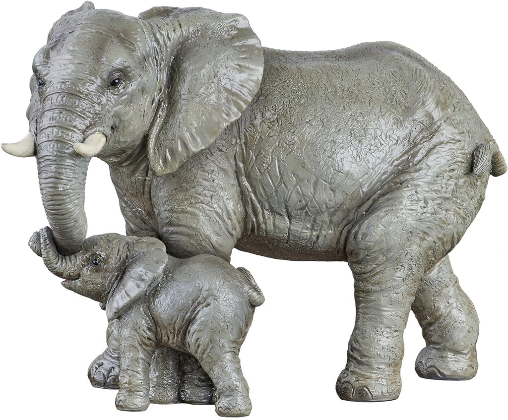 Exquisite Hand-Painted Tabletop Figurines: Playful Elephants Adding Artistry to Your Decor