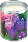 Lilac Bush-Scented Tin Candle: Enjoy 70 Hours of Enchanting Fragrance