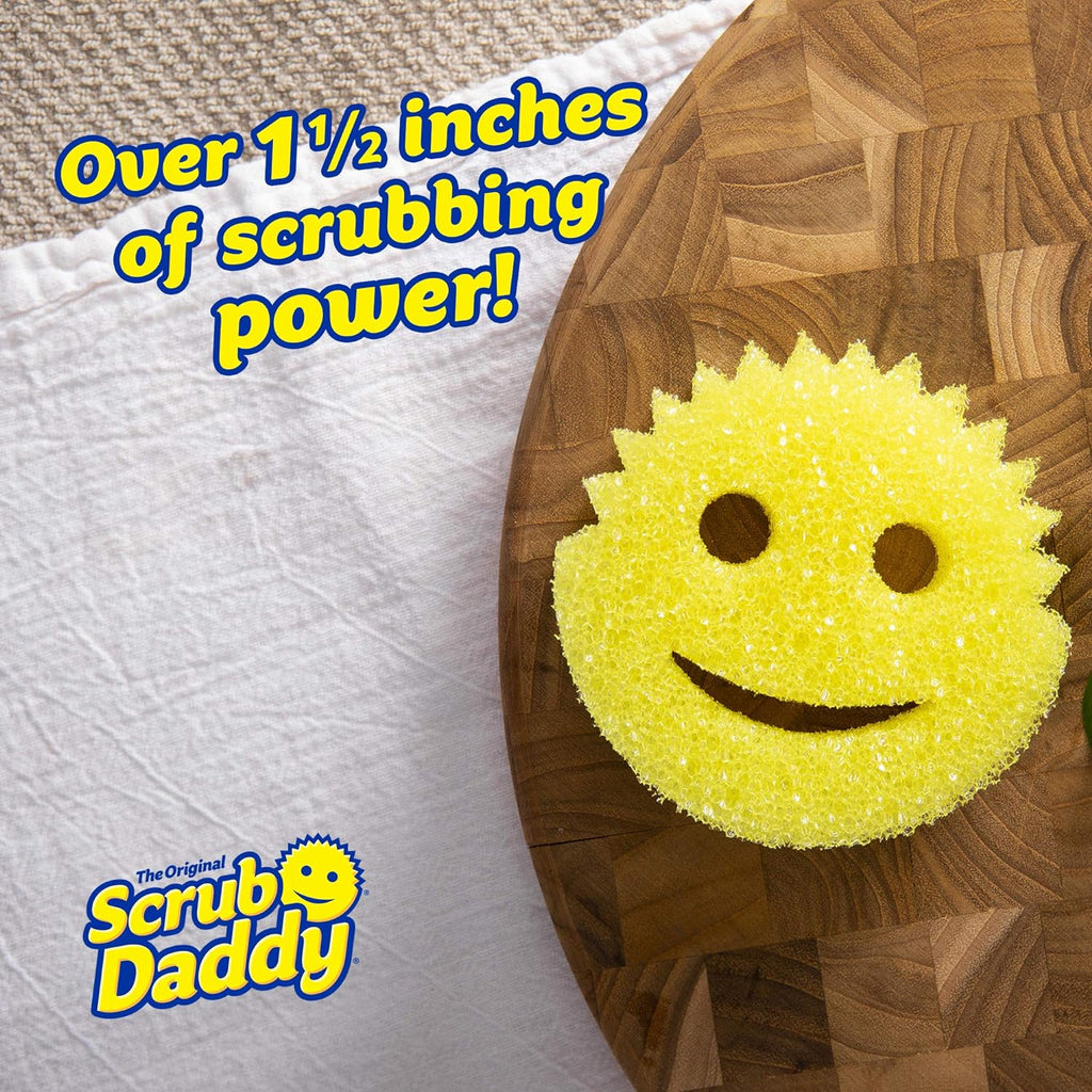 Scrub Daddy - Original Temperature Controlled Scrubber - Scratch-Free & Odor Resistant - 8 Count