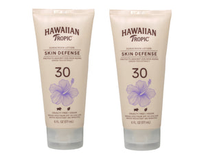 2 Pack of Hawaiian Tropic Antioxidant Sunscreen Lotion SPF 30, 6 Ounce
