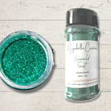 4oz Ultrafine Emerald Forest Green Metallic Glitter Nail Art Resin Crafts 2 pack - 2oz Bottles Green Craft Glitter Green Resin Glitter Fine