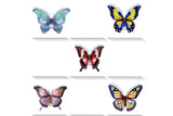 Christian Butterfly Printable Stickers, Watercolor Butterfly PNG Files,  Digital Stickers, Printable PNG File, Christian Digital Stickers